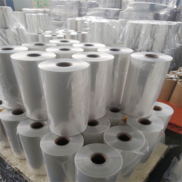 Utmerket krympeegenskaper 12μM 15μM 19μM 25μM 30μM POF uttrekkbar film polyolefin krympefilmrull for tråd